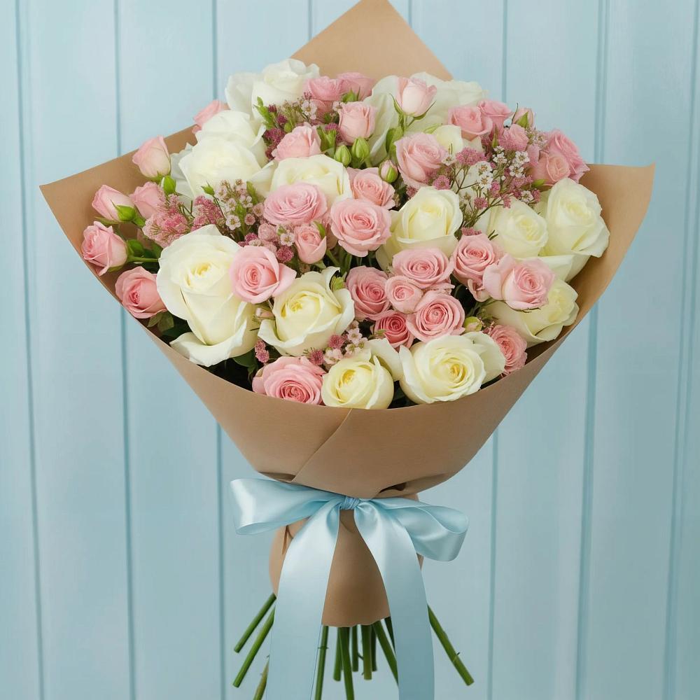 Букет цветов из: Розы в Слободе