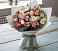 Букет цветов из: Розы, Лизиантусы и Гвоздики в Слободе