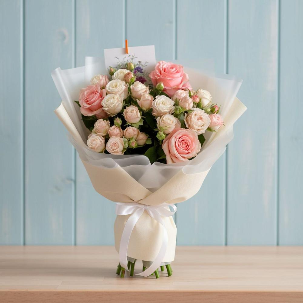 Букет цветов из: Розы в Слободе