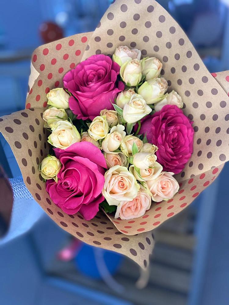 Букет цветов из: Розы в Слободе