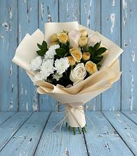 Букет цветов из:  Розы и Хризантемы в Слободе