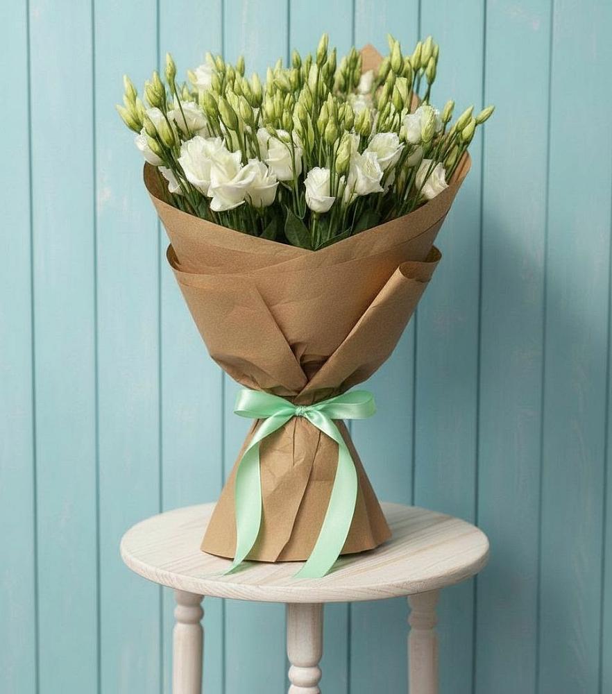 Букет цветов из: Лизиантусы в Слободе