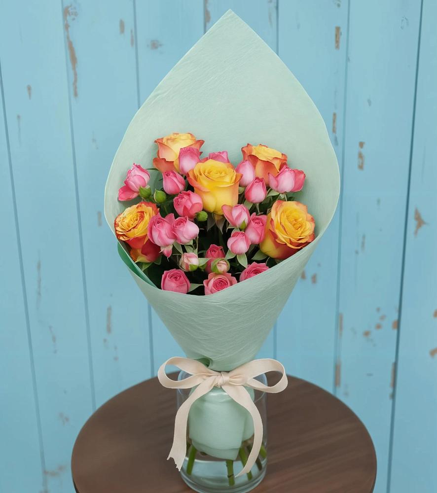 Букет цветов из: Розы в Слободе