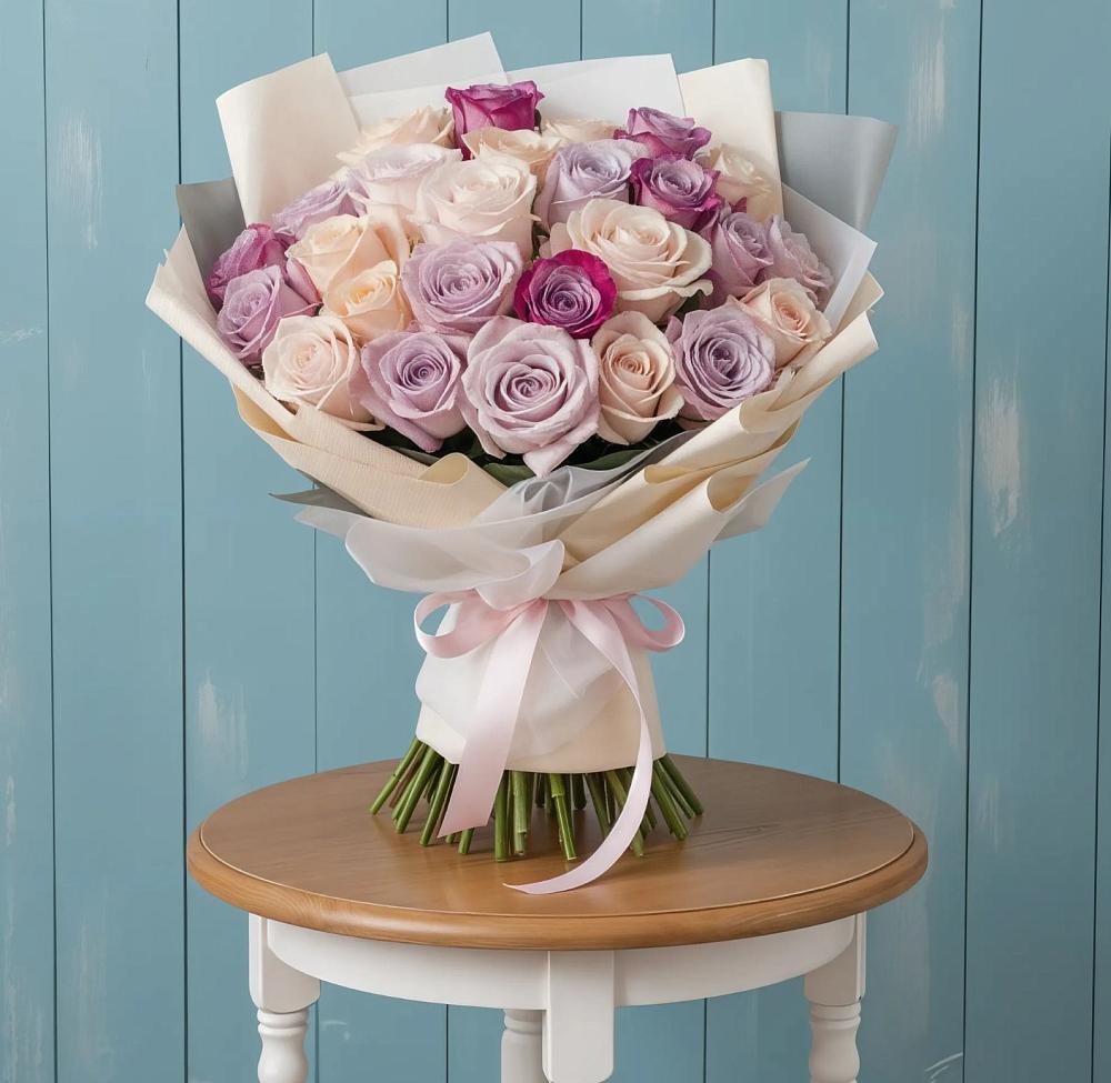 Букет цветов из: Розы в Слободе