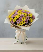 Букет цветов из:  Хризантемы в Слободе