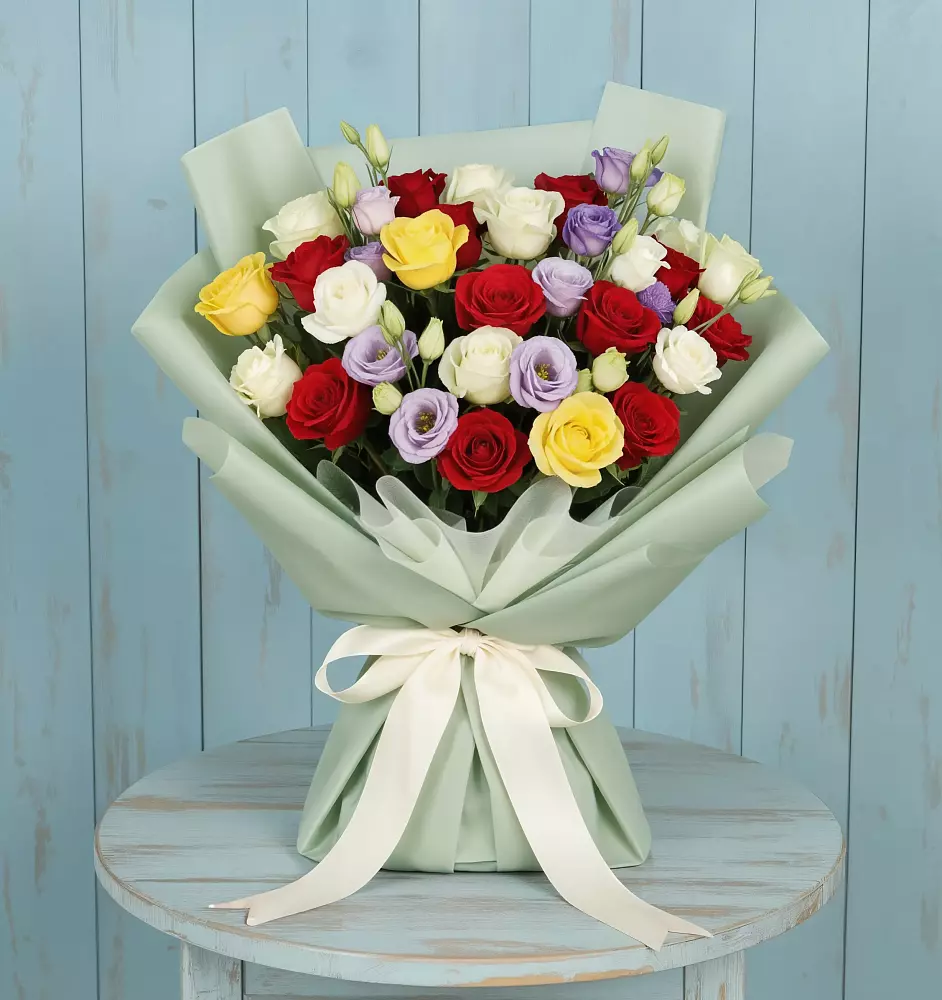 Букет цветов из: Розы в Слободе