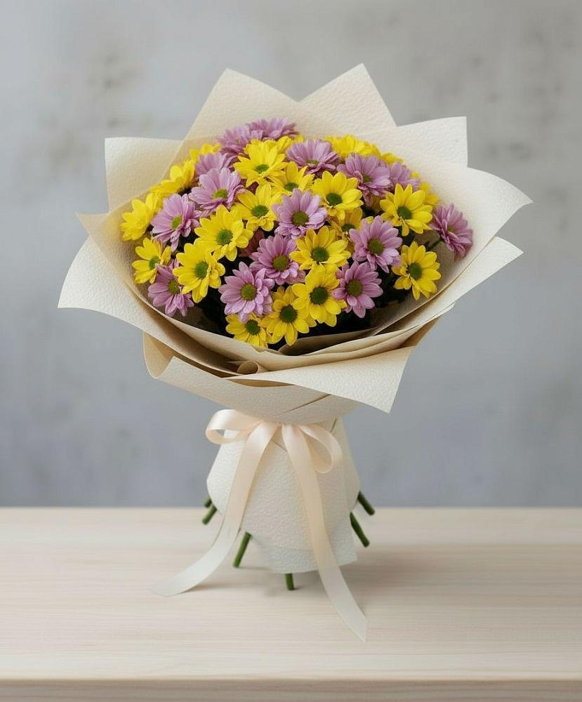 Букет цветов из: Хризантемы в Слободе